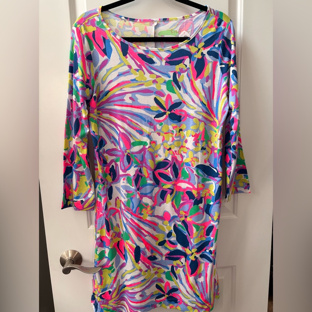 Lilly Pulitzer Multicolor Abstract Dress